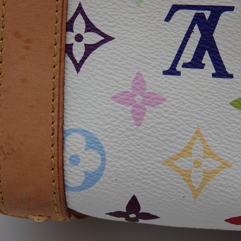 Louis Vuitton Authentic Multicolor Monogram Priscilla White - Picture 10 of 16